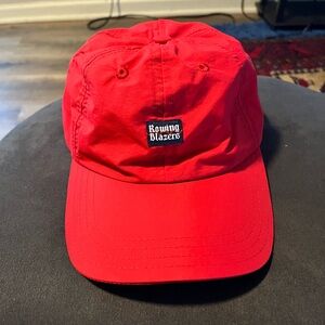 Rowing Blazers Classic Red Nylon Running Hat
